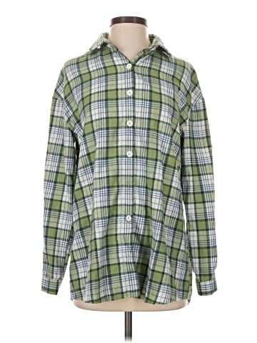 Unbranded Long Sleeve Button-Down Shirt (view 1)