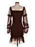 Prettygarden 100% Polyester Brown Cocktail Dress Size S - photo 2