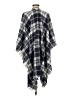 Old Navy 100% Polyester Blue Poncho One size - photo 2
