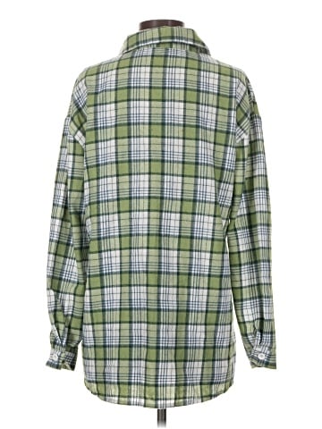 Unbranded Long Sleeve Button-Down Shirt (view 2)