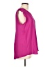 Pleione 100% Polyester Pink Short Sleeve Top Size L - photo 4