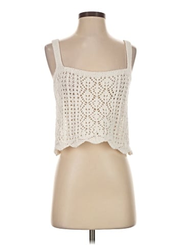 Aqua Sleeveless Top (view 1)