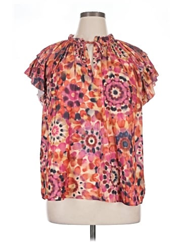 Philosophy Republic Clothing Short Sleeve Blouse (view 1)