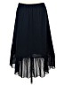 J.Crew 100% Polyester Solid Blue Formal Skirt Size L - photo 2
