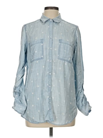 Foxcroft Long Sleeve Button-Down Shirt (view 1)