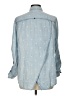 Foxcroft 100% Tencel Polka Dots Blue Long Sleeve Button-Down Shirt Size 10 - photo 2