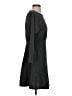 Ann Taylor LOFT Solid Gray Casual Dress Size S - photo 4