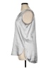DKNY 100% Polyester Silver Sleeveless Blouse Size XL - photo 5