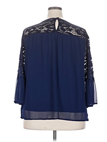 AGB 3/4 Sleeve Blouse (view 2)