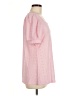 Unbranded Pink Short Sleeve Blouse Size M - photo 4