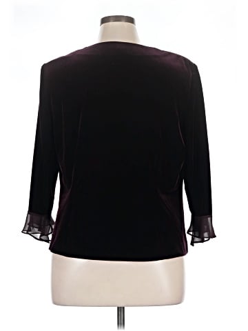 Alex Evenings 3/4 Sleeve Blouse (view 2)