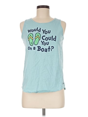Life Is Good Sleeveless T-Shirt (view 1)