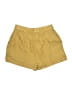 J.Crew Solid Yellow Khaki Shorts Size 2 - photo 2