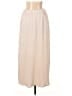 Nine West 100% Polyester Solid Tan Ivory Casual Skirt Size M - photo 2