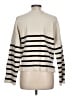 For The Republic Stripes Tan Pullover Sweater Size L - photo 2