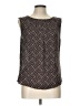 Worthington 100% Polyester Brown Sleeveless Blouse Size L - photo 1