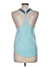 Nike 100% Polyester Blue Tank Top Size M - photo 2