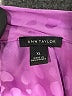 Ann Taylor 100% Polyester Purple Short Sleeve Blouse Size XL - photo 4
