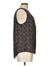 Worthington 100% Polyester Brown Sleeveless Blouse Size L - photo 4