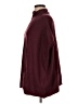 Alya Burgundy Poncho Size M - photo 5