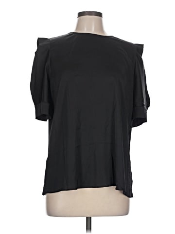 Worthington Short Sleeve Blouse (view 1)