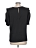 Worthington Black Short Sleeve Blouse Size L - photo 2