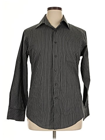Van Heusen Long Sleeve Button-Down Shirt (view 1)