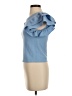 Zara Blue Short Sleeve Top Size S - photo 5