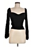 Reformation Black Long Sleeve Top Size 6 - photo 1