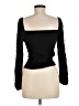 Reformation Black Long Sleeve Top Size 6 - photo 2
