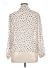 Zara Polka Dots Ivory 3/4 Sleeve Blouse Size XL - photo 2