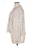 Zara Polka Dots Ivory 3/4 Sleeve Blouse Size XL - photo 5