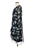 CAbi 100% Polyester Print Blue Casual Dress Size S - photo 5