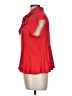 Walmart 100% Viscose Red Short Sleeve Blouse Size L - photo 5