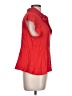 Walmart 100% Viscose Red Short Sleeve Blouse Size L - photo 4