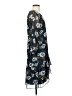 CAbi 100% Polyester Print Blue Casual Dress Size S - photo 4