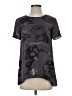 Wilfred 100% Silk Gray Short Sleeve Silk Top Size XS - photo 1