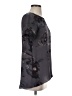 Wilfred 100% Silk Gray Short Sleeve Silk Top Size XS - photo 4