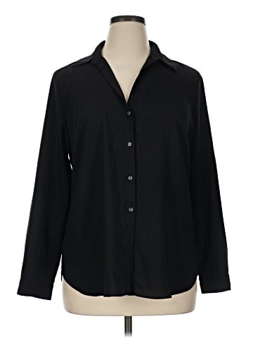 Ann Taylor Long Sleeve Blouse (view 1)
