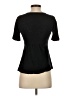 Deletta 100% Cotton Black Short Sleeve Top Size XS - photo 2