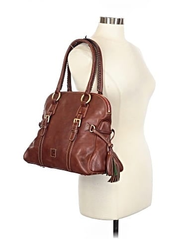 Dooney & Bourke Leather Satchel (view 2)