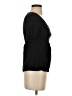 Deletta 100% Cotton Black Short Sleeve Top Size XS - photo 4