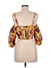A.L.C. Yellow Short Sleeve Top Size 14 - photo 2