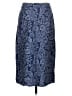 Madewell Paisley Blue Formal Skirt Size 4 - photo 2