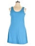 Reebok Solid Blue Casual Dress Size XXL - photo 1