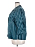 Gloria Lance 100% Polyester Teal 3/4 Sleeve Blouse Size 2X - photo 5