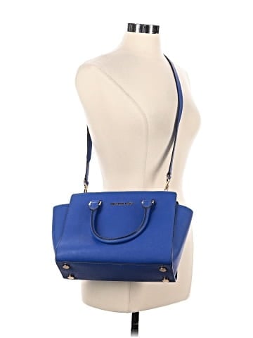 MICHAEL Michael Kors Leather Satchel (view 2)