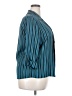 Gloria Lance 100% Polyester Teal 3/4 Sleeve Blouse Size 2X - photo 4