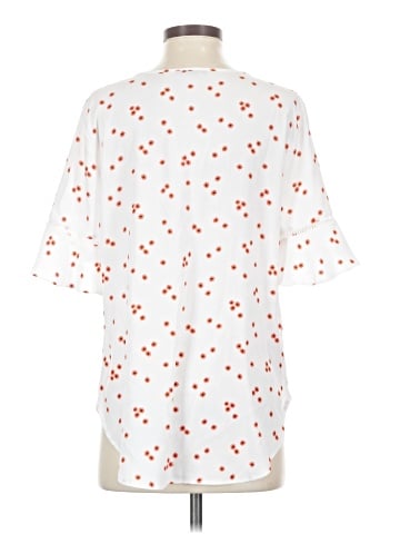 Ann Taylor Short Sleeve Blouse (view 2)