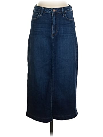 Just Black Denim Skirt (view 1)